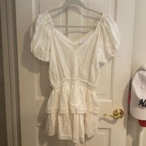 sky to moon white dress